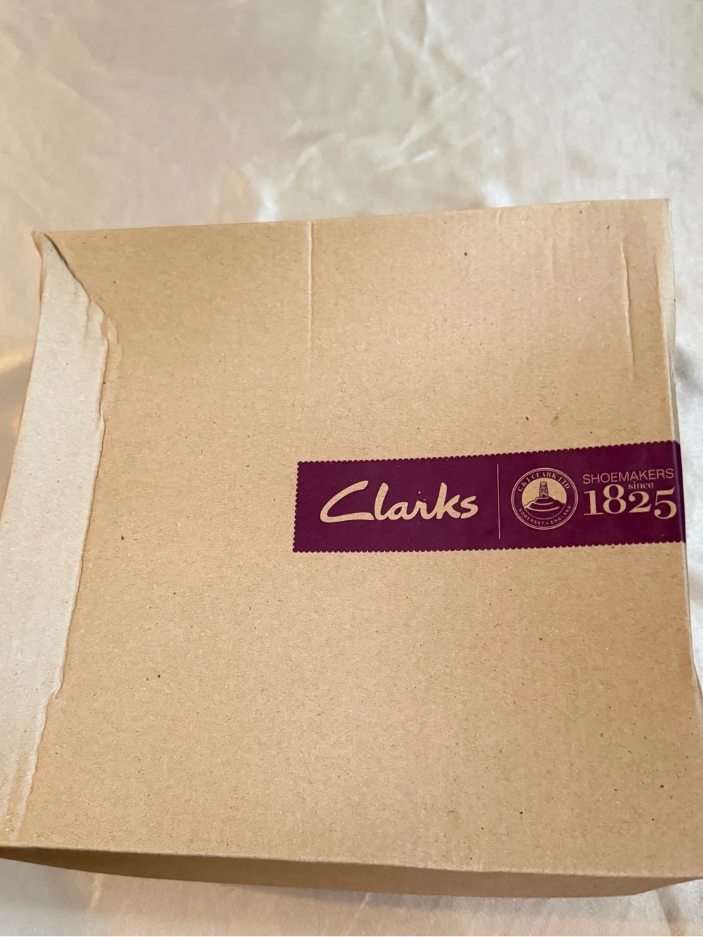 Clarks Mazlyn Arctic Pewter Leather Fur-Lined Winter Boots Size 8.5 New W/box